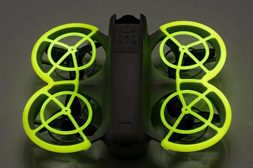 DJI NEO - Night Fluorescence ochranné oblouky (Green) na dronu