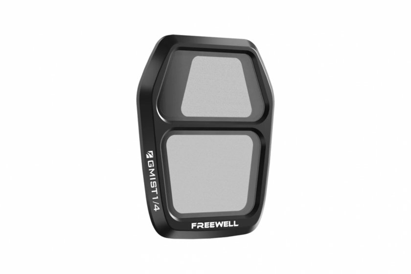 Freewell efektový Glow Mist 1:4 filtr pro DJI Air 3S zepředu