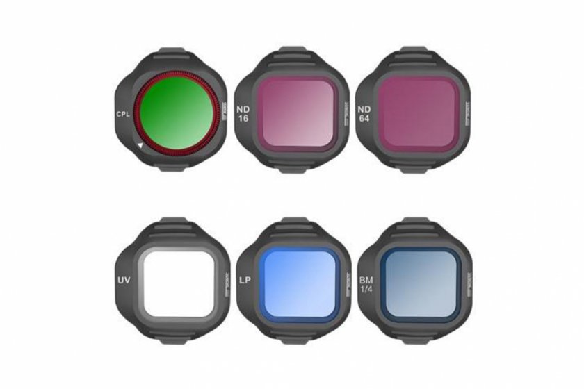 Sada filtrů na dron DJI Mini 5 Pro (CPL:ND16:ND64:UV:Black Mist:NF)