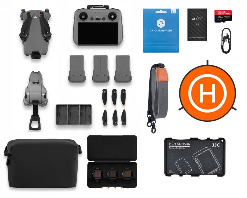 DJI Mini 5 Mega bundle - obsah