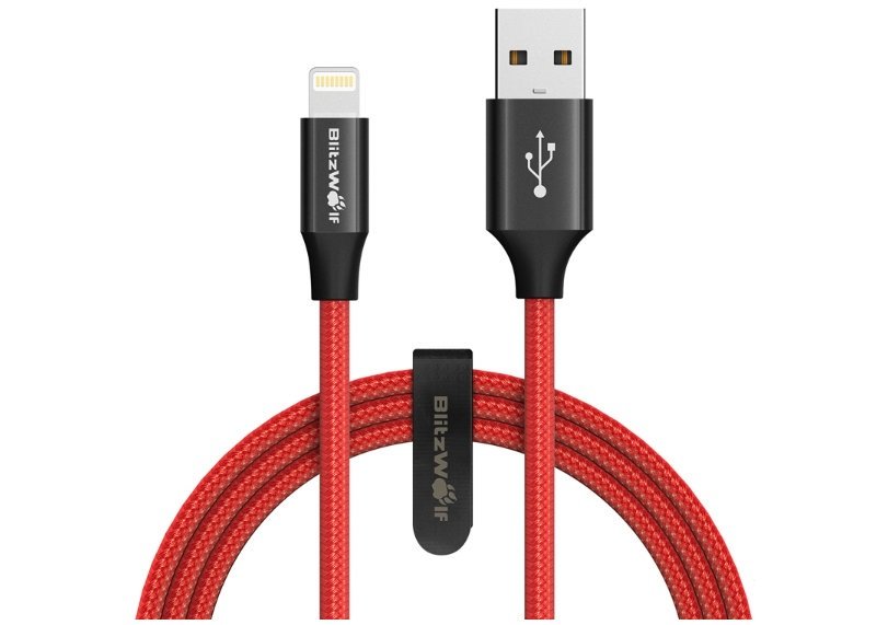 Datový kabel Lightning červený (1,8 m)