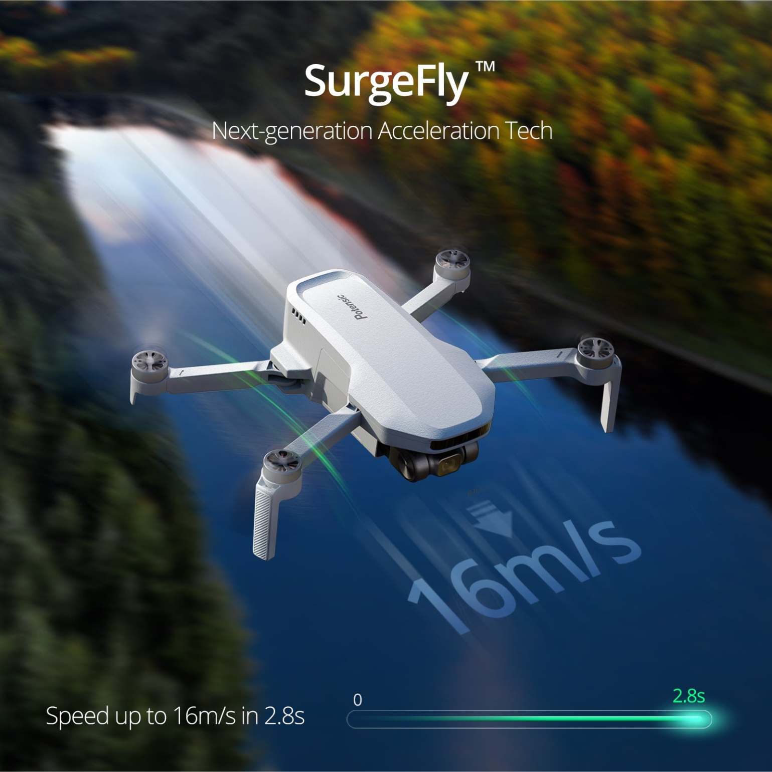 Dron Potensic Atom 4K SE rychlost