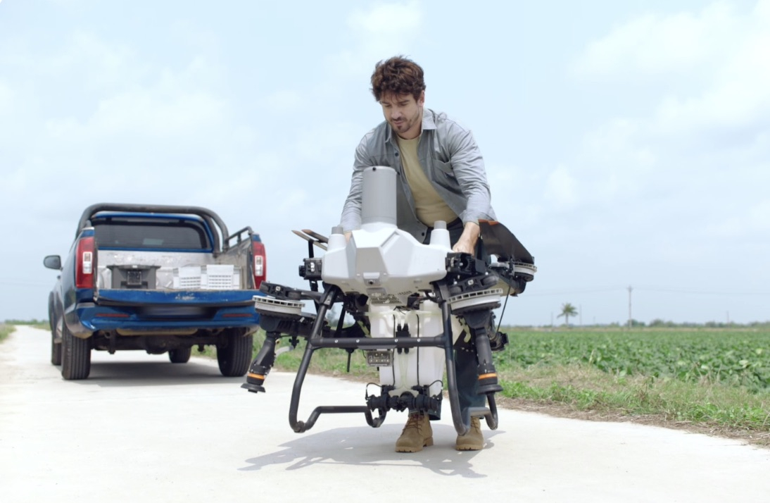DJI Agras T55 - připrava DRONPRO