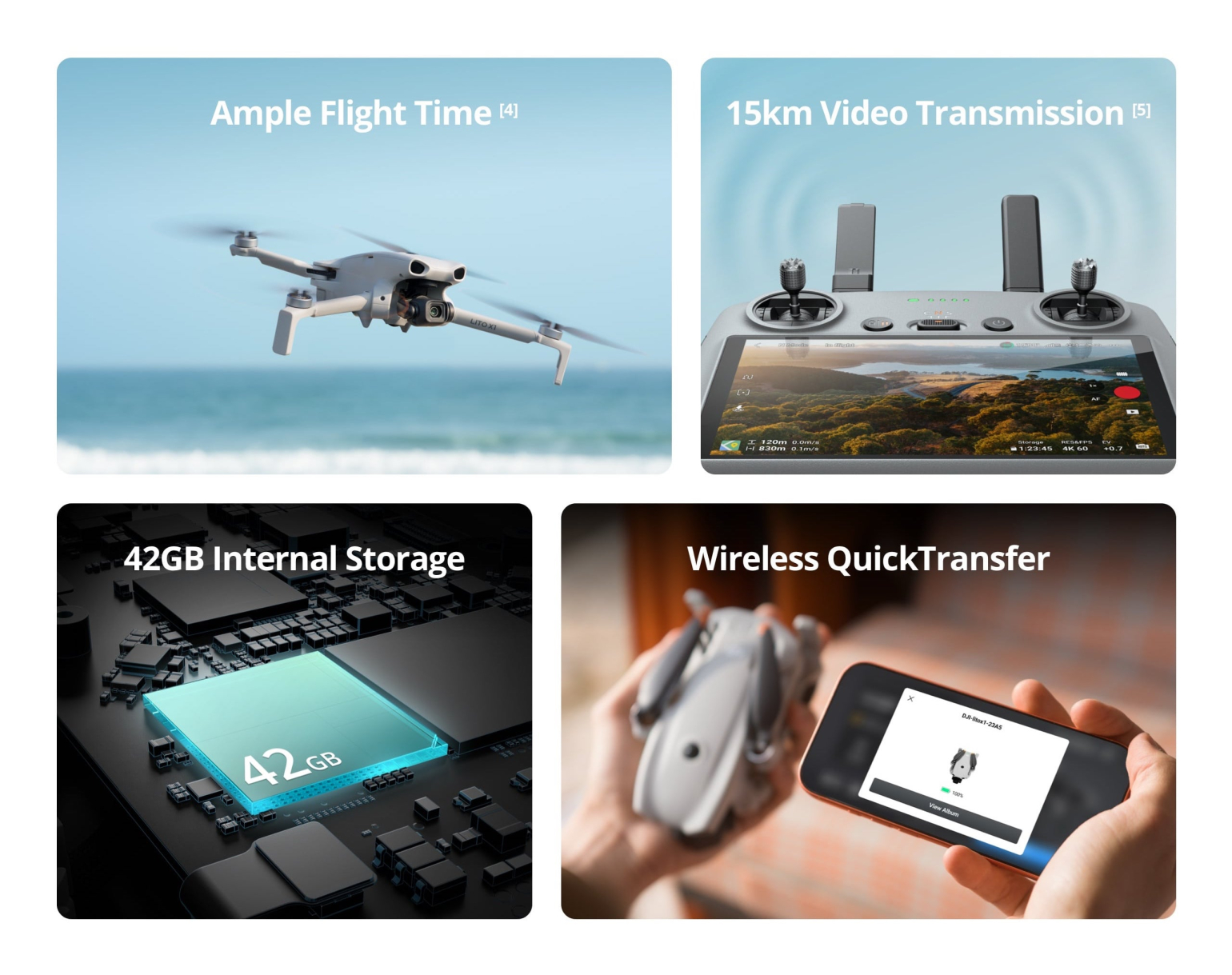 DRON DJI Lito X1 technické vlastnosti DRONPRO