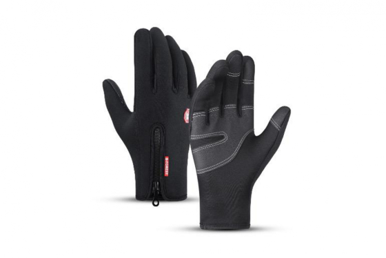 Teplé dotykové rukavice (XL)
