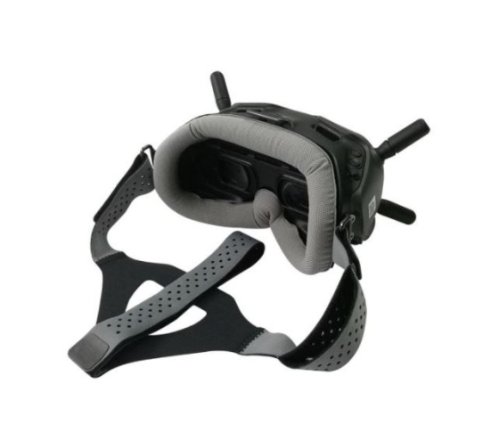 Pěnové polstrování a čelenka na DJI FPV Goggles V2
