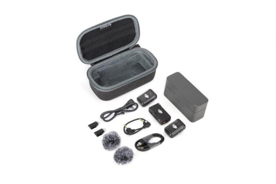 Šedé pouzdro na mikrofon DJI Mic / Mic 2