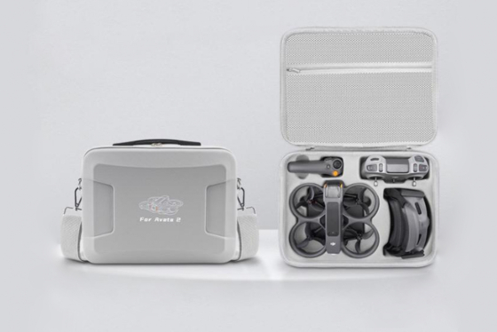 Šedé voděodolné pouzdro na dron DJI Avata 2