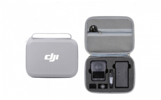 Šedé PU pouzdro pro kameru DJI Osmo 360