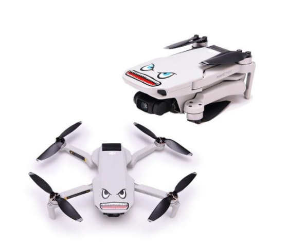 Samolepka na dron a baterie