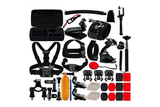 Sada příslušenství pro akční kameru (50 ks)