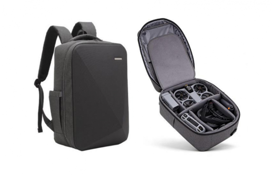 Pevný batoh pro dron DJI Avata 360 (DJI RC2 a Goggles N3) uvnitř.jpeg