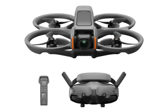 DRON DJI Avata 2 (ze předu) baterie, goggles 3 | DRONPRO