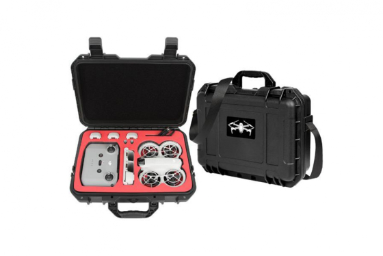 Černý odolný kufr na dron DJI Neo