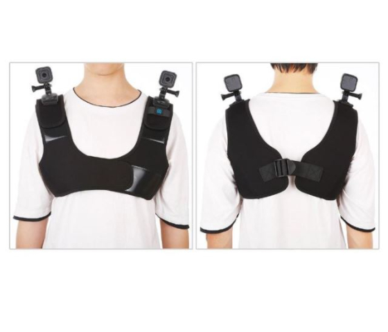 Hrudní popruh na akční kameru