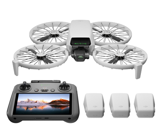 DRON DJI Flip Fly More Combo + RC s displejem DRONPRO