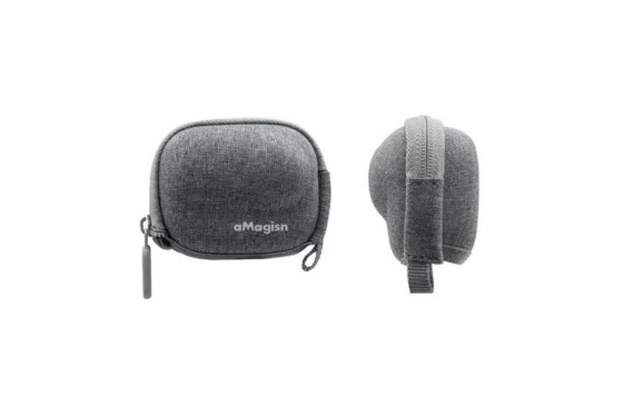 Šedé mini pouzdro na kameru Insta360 GO 3 + Action Pod