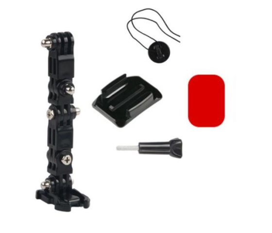 Držák akční kamery na helmu