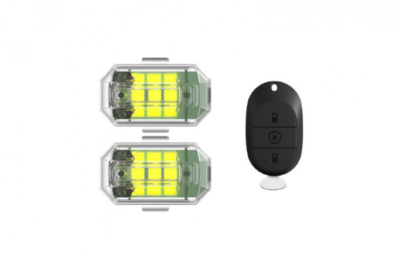 Voděodolné stroboskopické světlo na drony (2ks)