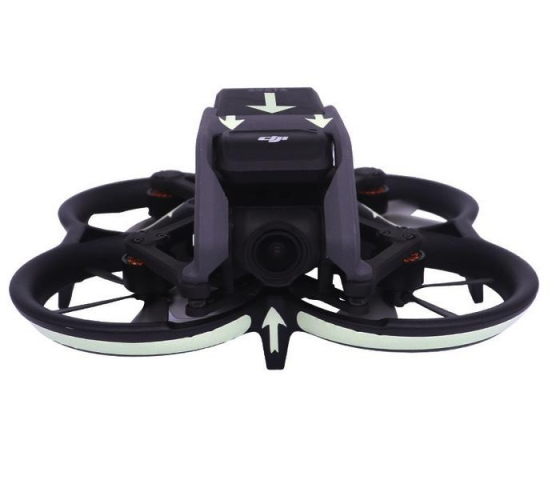 Luminiscenční samolepky na dron DJI Avata / Avata 2