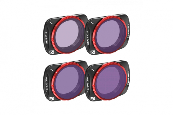 Freewell sada čytř filtrů Bright Day na DJI Osmo Pocket 3