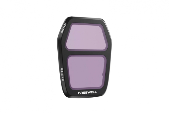 Freewell šedý půlený ND16/ND8 filtr na dron DJI Air 3S