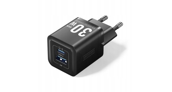 Nabíjecí adaptér 30W (USB-C a USB-A) detail