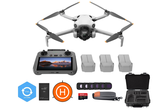 DRON DJI Mini 4 Pro, 3 baterie, DJI RC 2 - Mega bundle  DRONPRO.jpg