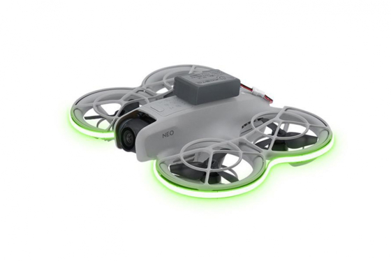 Zelený LED pásek na dron DJI Neo
