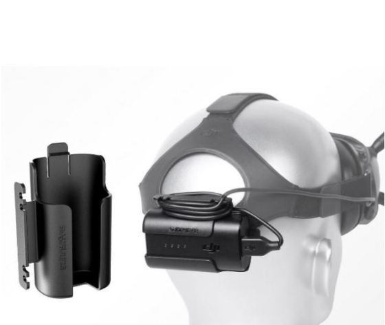 Držák baterie a kabelu DJI FPV Goggles V2