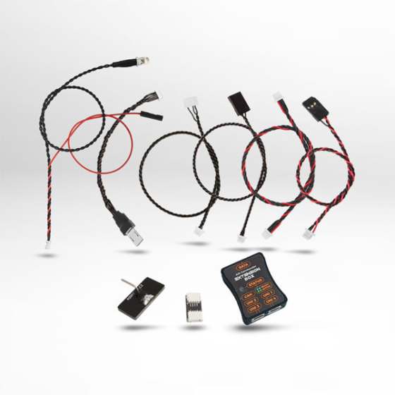 Geotagging cable set
