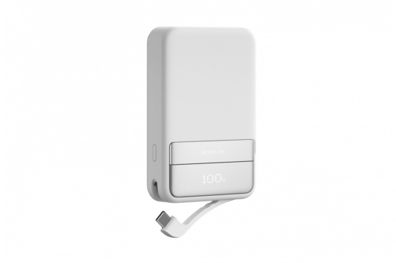 Magnetická powerbanka EcoFlow RAPID (10000mAh) - stříbrná