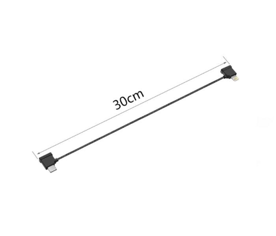 Kabel Typ-C / Lightning k dálkovému ovladači (30cm)
