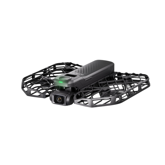 HOVERAir X1 dron černý ze předu ze strany