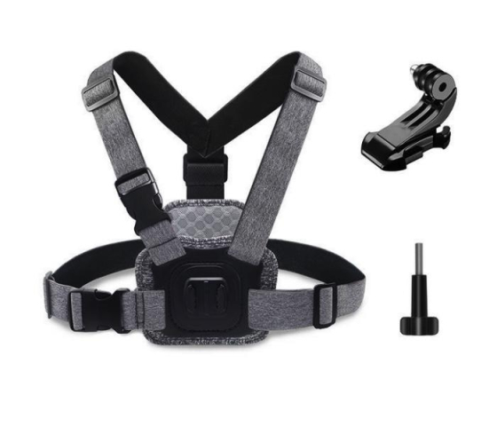 Hrudní popruh na akční kameru
