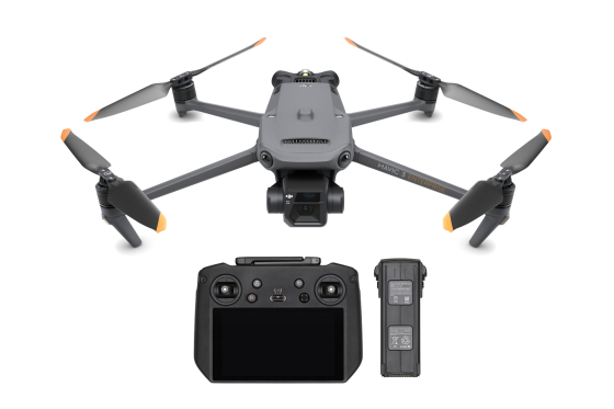 DRON DJI Mavic 3TA ze předu, baterie, DJI RC Pro Enterprise  DRONPRO.jpg