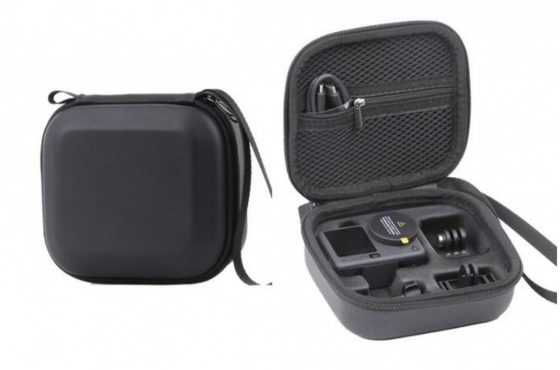 Černé PU pouzdro pro akční kameru DJI Osmo Action 6