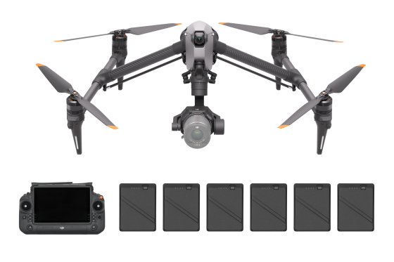 DRON Inspire 3, DJI RS Plus, baterie - DRONPRO