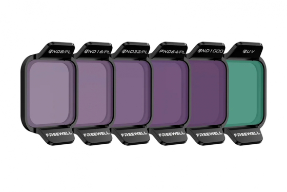 Freewell sada filtrů Bright Day na dron DJI Flip