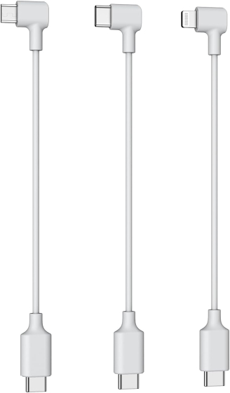 Potensic náhradní propojovací kabely k telefonu (micro USB, USB-C, Lightning)