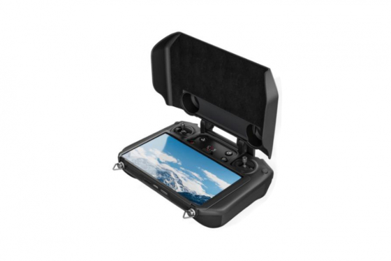 2v1 černý kryt a sluneční clona na DJI RC Pro