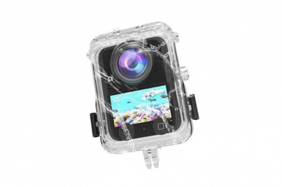 Neviditelné vodotěsné pouzdro pro potápění pro akční kameru DJI Osmo 360
