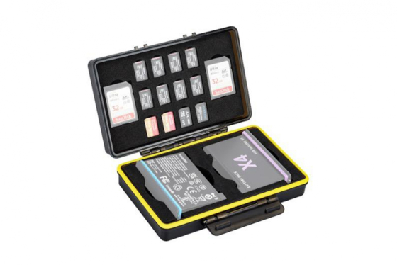 Pouzdro na baterie Insta360 X3 / Insta360 X4 a paměťové karty