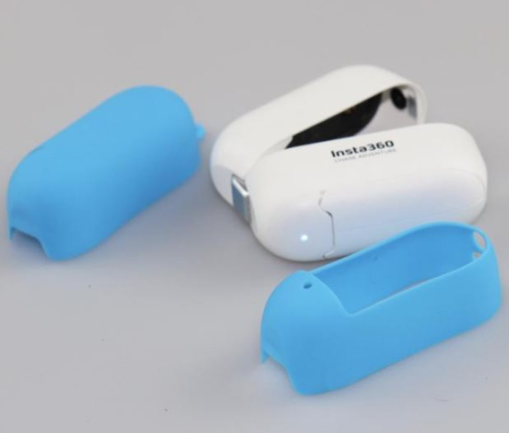 Modrý silikonový kryt pro nabíjecí pouzdro Insta360 Go 2