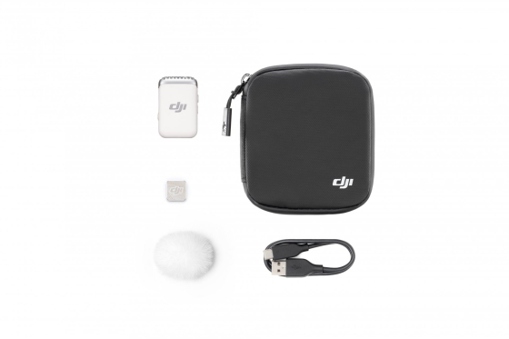 Sada pro audio DJI Mic 2 (1 TX, Platinum White)