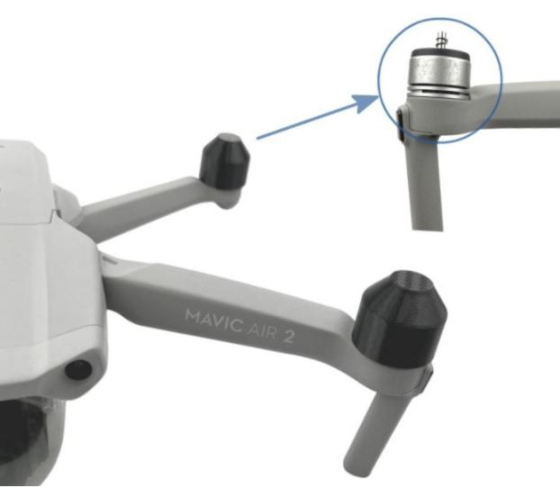 Ochranné kryty motorů na dron DJI Mavic Air 2 / Air 2S