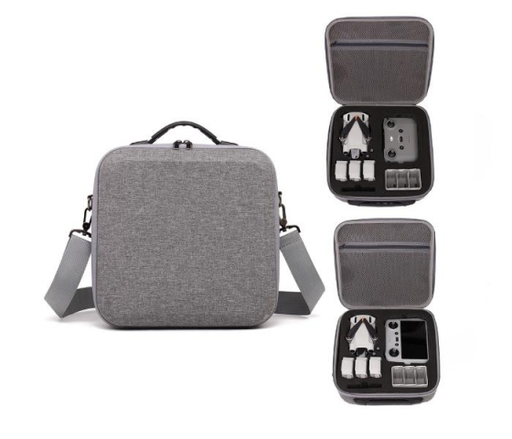 Šedé nylonové pouzdro s popruhem na dron DJI Mini 3 / Mini 3 Pro