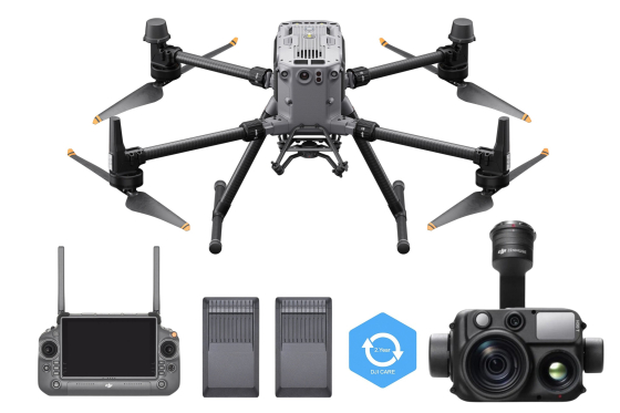 DRON DJI Matrice 350 RTK, Zenmuse H3OT, 2lety Care  DRONPRO