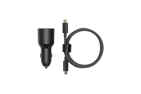 Originální nabíječka do auta DJI 65W Car Charger (USB-C and USB-A)