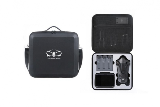 Černé PU pouzdro na rameno pro dron DJI Mavic 4 Pro